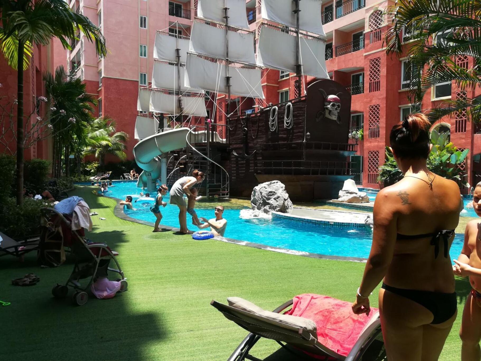 Seven Seas Condo G619/E519 Jomtien Beach Exterior foto