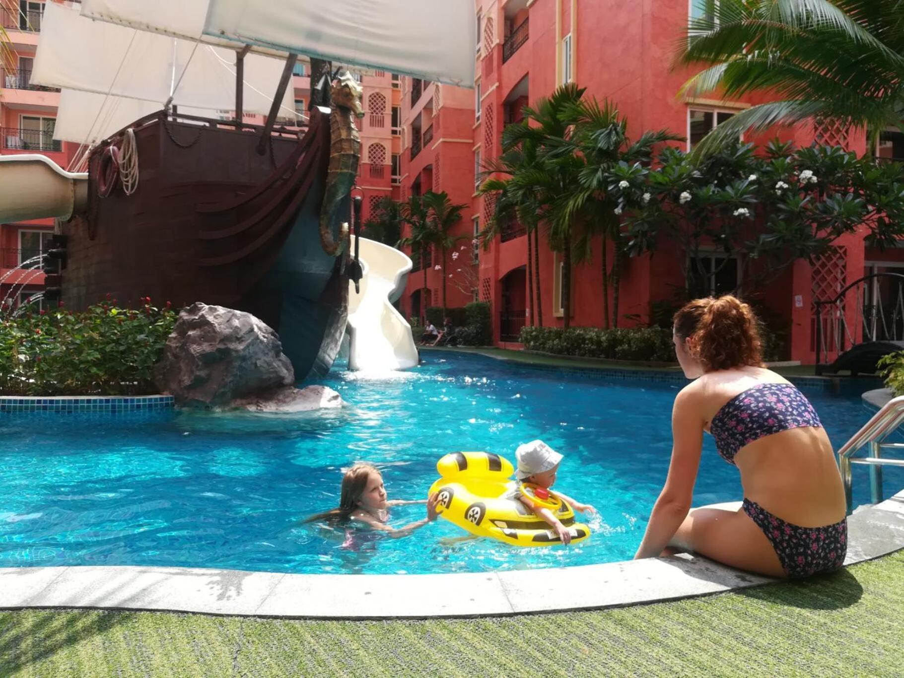 Seven Seas Condo G619/E519 Jomtien Beach Exterior foto